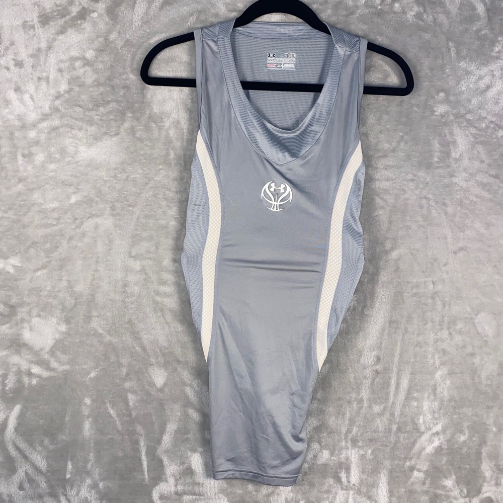 Under Armour Men's UA MPZ Compression Basketball Tank XL Gray‎ HeatGear NWT Gift